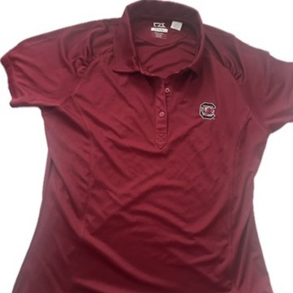 Women's South Carolina Gamecocks Garnet Golf Polo